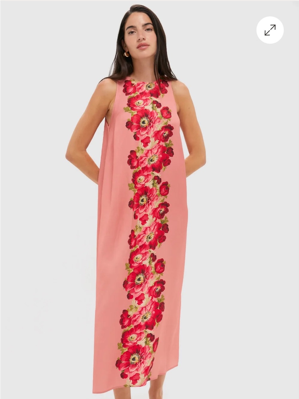Tuckernuck Coral Poppy Portia Dress